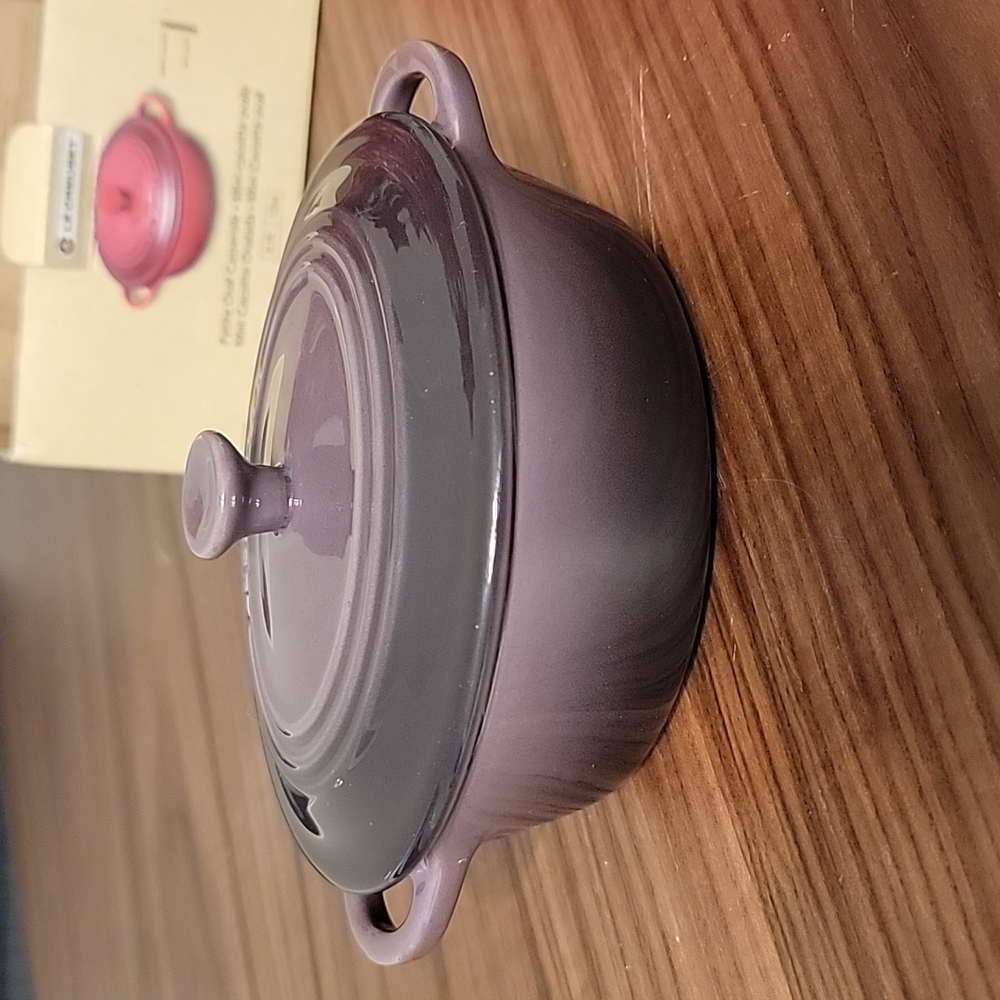 Le Creuset Cassis Mini Oval Cocotte - Picture 9 of 16
